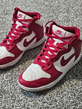 Nike Red High Top Sneakers for Sale up to 90% Off: Poshmark